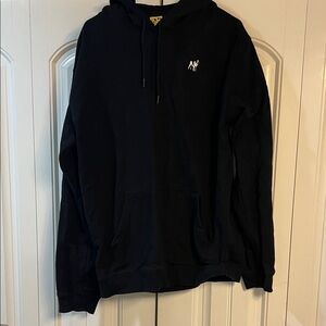 Big Dogs Black Hoodie with Embroidered Logo